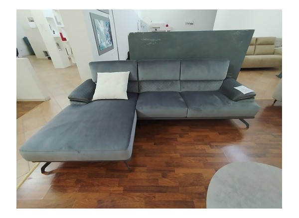 Divano modello Giada 2 posti maxi dx + chaiselongue sx