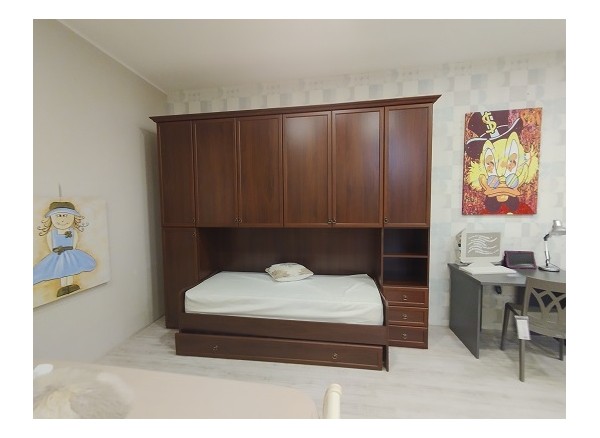 Ponte modullo ducale finitura noce Ml 2850